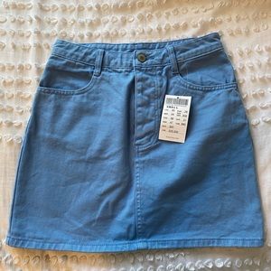 Blue brandy Melville skirt